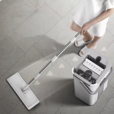 Smartmop | Mocio Piatto in Microfibra con Autostrizzatore
