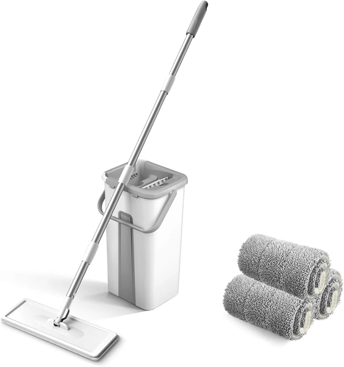 Smartmop | Mocio Piatto in Microfibra con Autostrizzatore